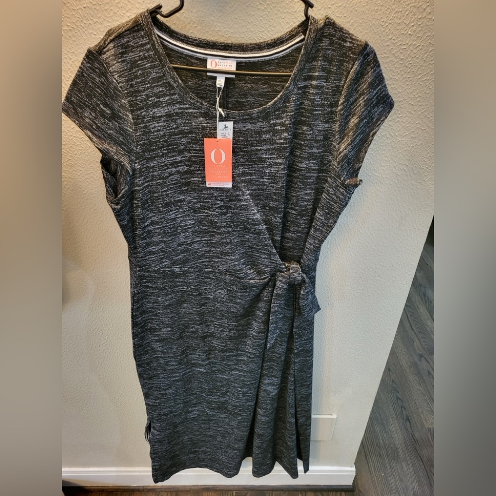 Talbots Oprah Winfrey Collection midi side tie dress -women’s XLP Brand new wTag